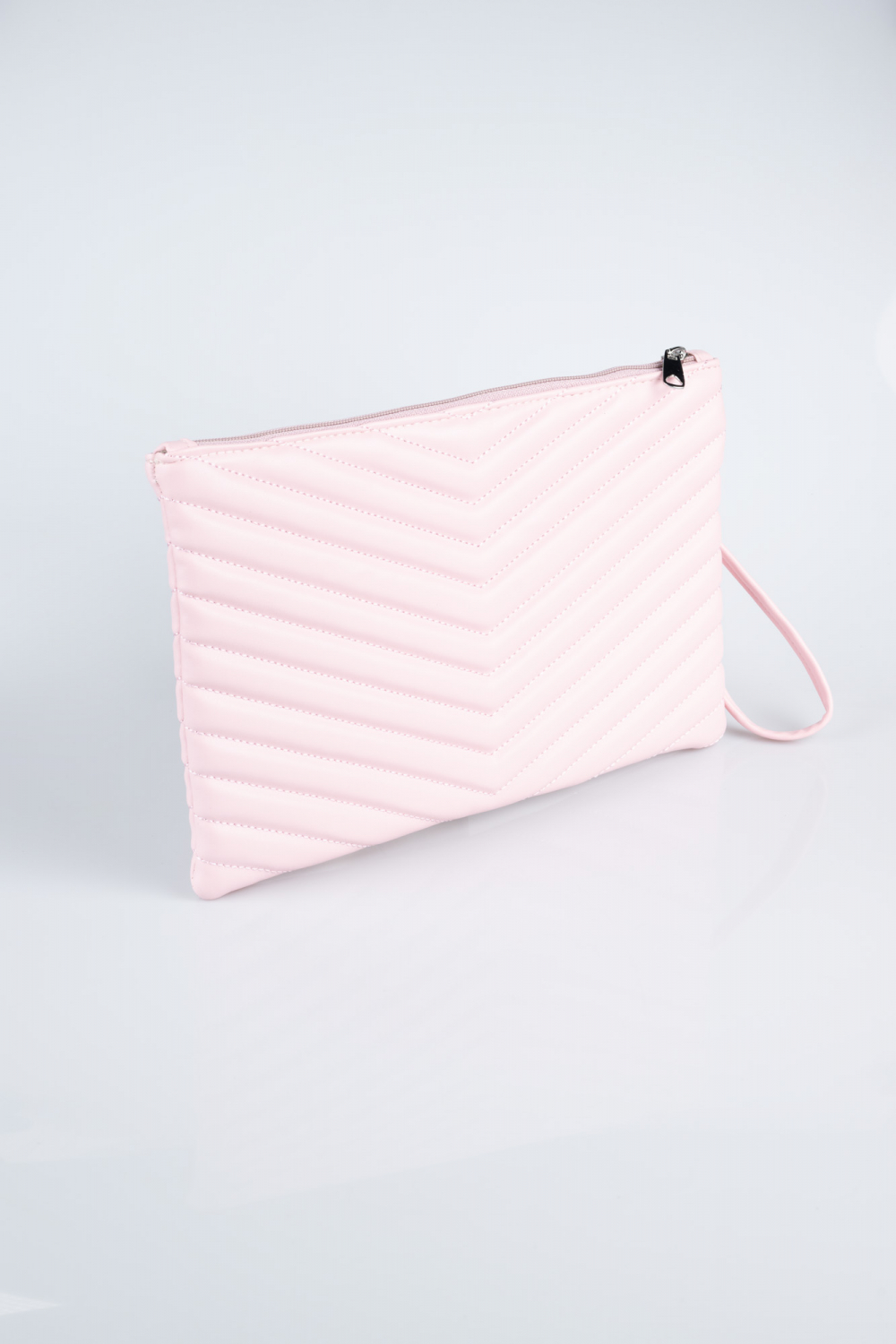 Pembe Deri Abiye Çanta KC413