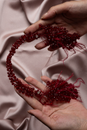 Bordo Saç Aksesuarı TK218